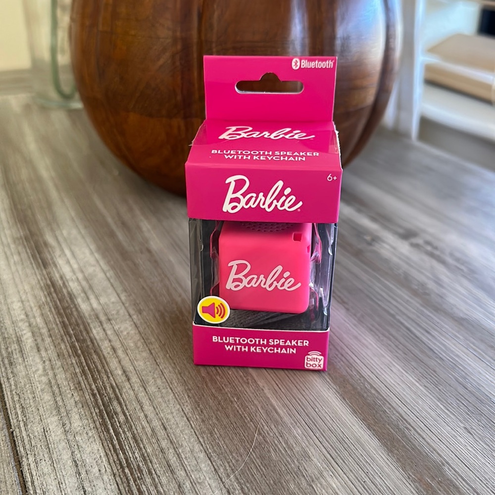 Barbie Bluetooth Speaker with Keychain